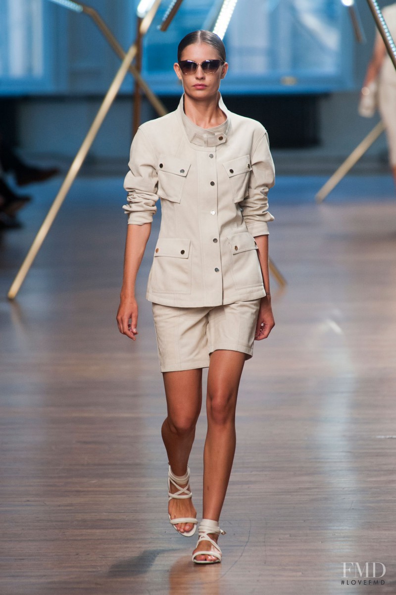 Nadja Bender featured in  the Jason Wu fashion show for Spring/Summer 2014