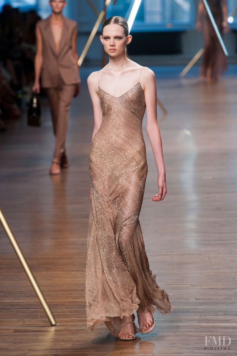 Holly Rose Emery featured in  the Jason Wu fashion show for Spring/Summer 2014