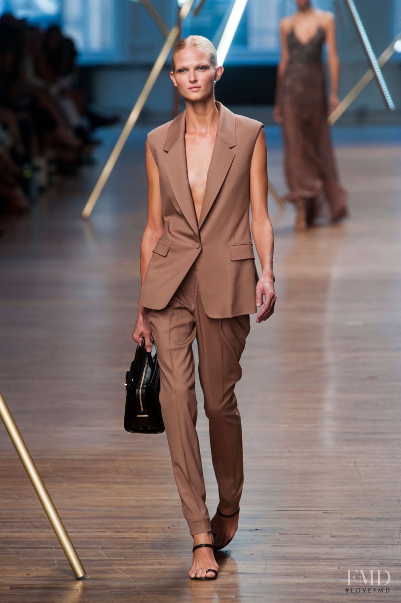 Charlotte Hoyer featured in  the Jason Wu fashion show for Spring/Summer 2014