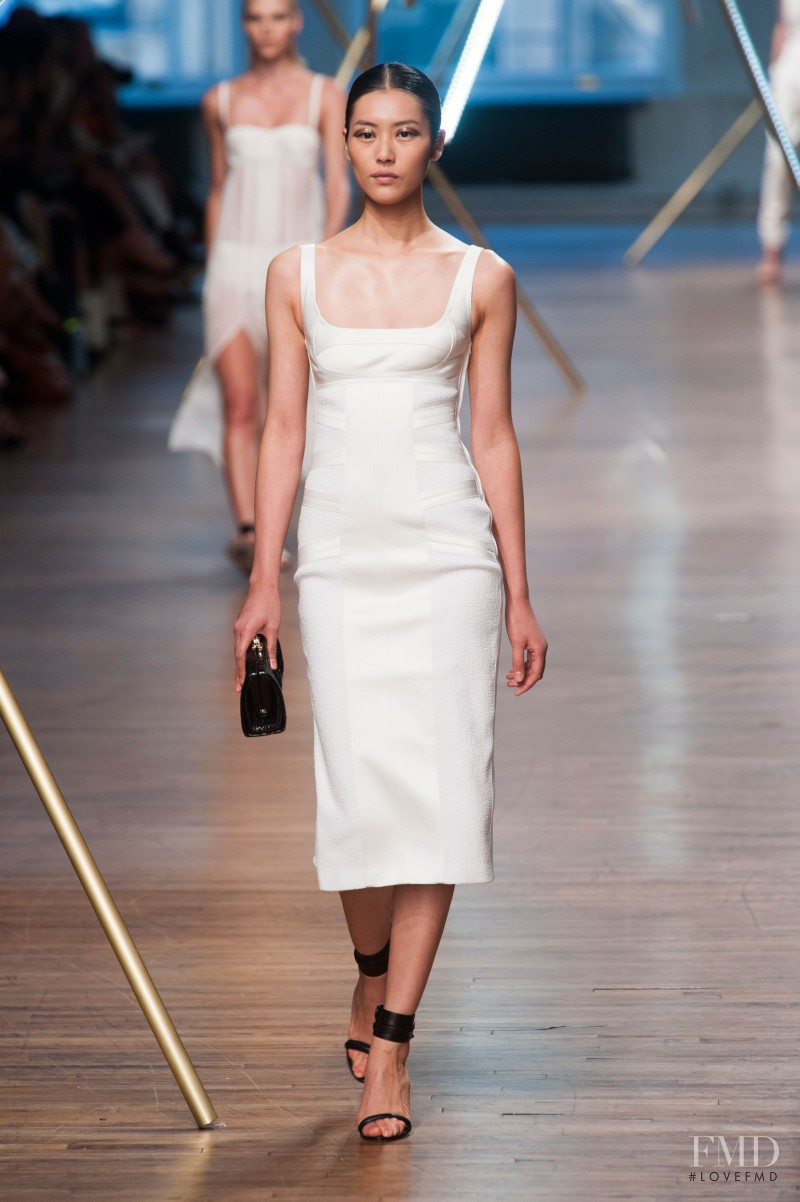 Liu Wen featured in  the Jason Wu fashion show for Spring/Summer 2014