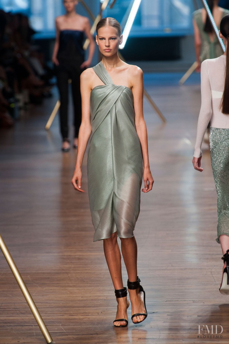 Elisabeth Erm featured in  the Jason Wu fashion show for Spring/Summer 2014