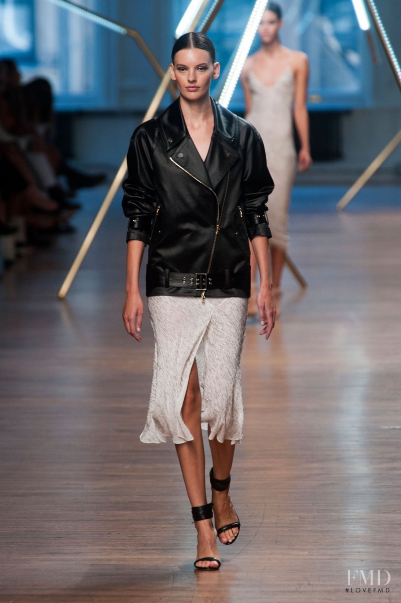 Amanda Murphy featured in  the Jason Wu fashion show for Spring/Summer 2014