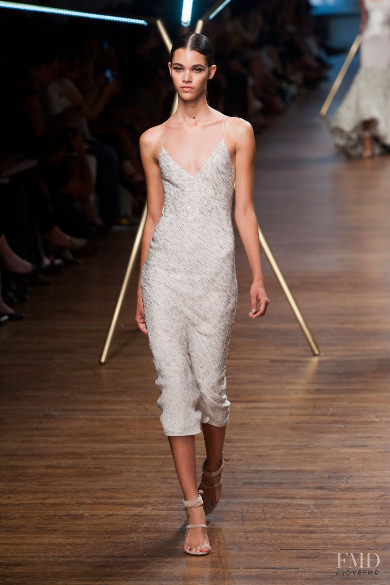 Pauline Hoarau featured in  the Jason Wu fashion show for Spring/Summer 2014