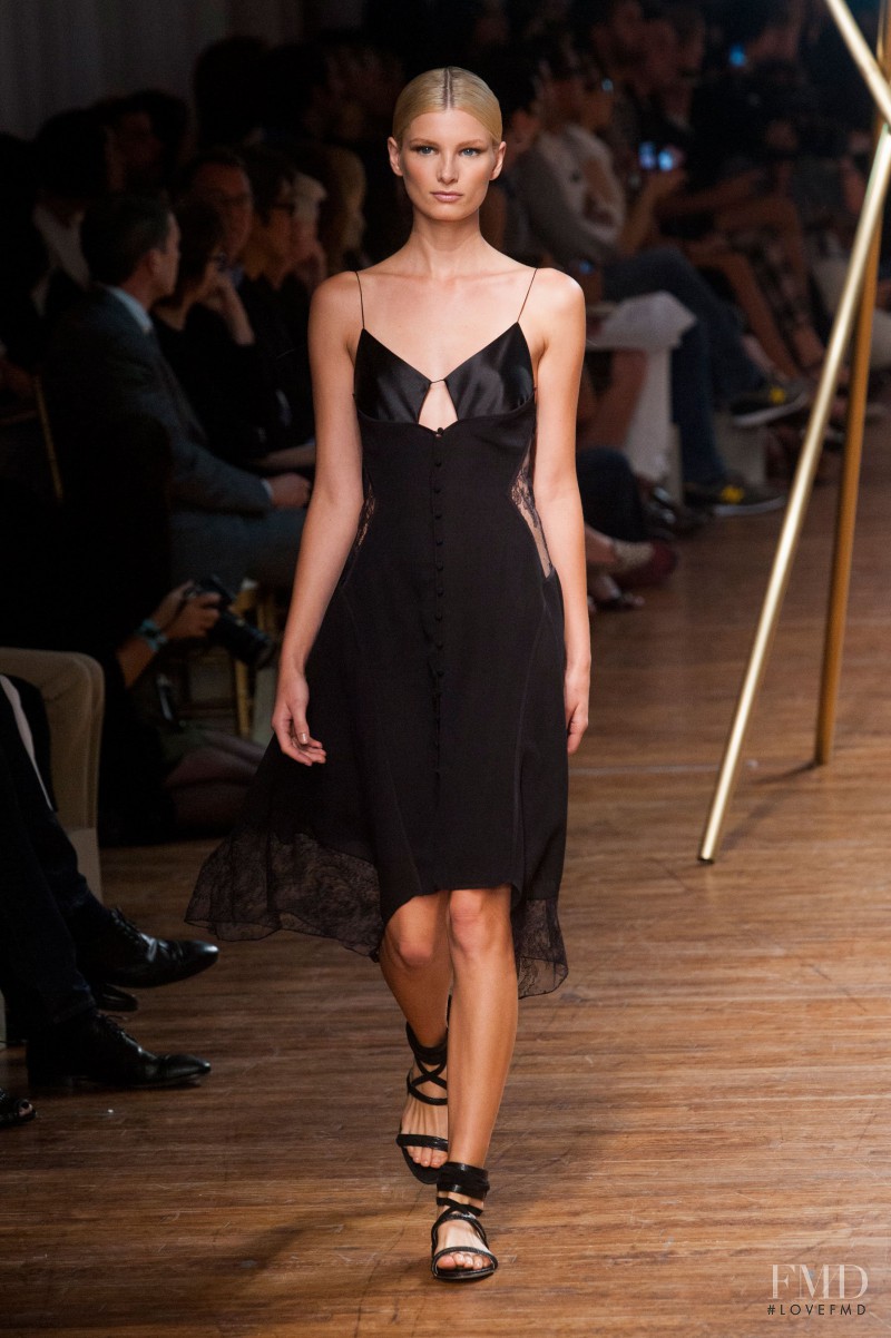 Ava Smith featured in  the Jason Wu fashion show for Spring/Summer 2014
