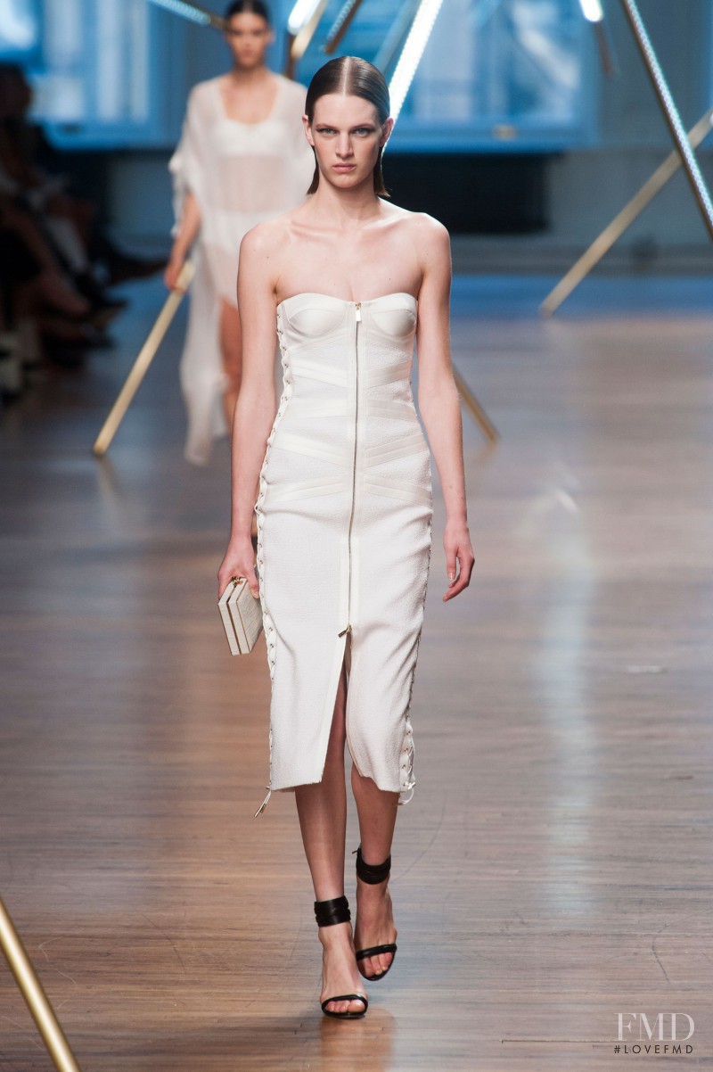 Ashleigh Good featured in  the Jason Wu fashion show for Spring/Summer 2014