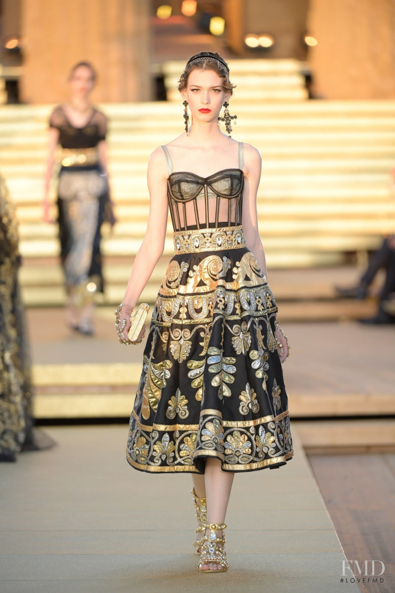 Dolce & Gabbana Alta Moda Valley Of Temples fashion show for Autumn/Winter 2019