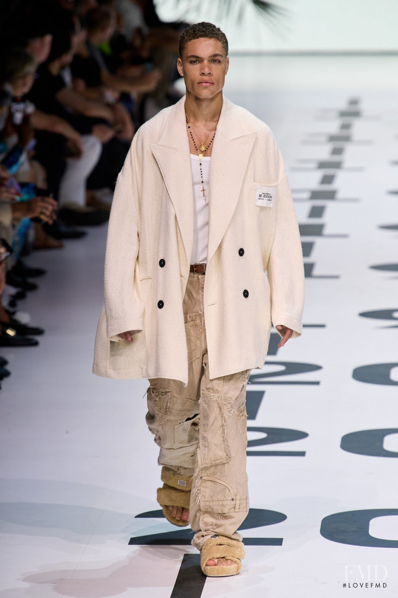 Brian Whittaker featured in  the Dolce & Gabbana fashion show for Spring/Summer 2023