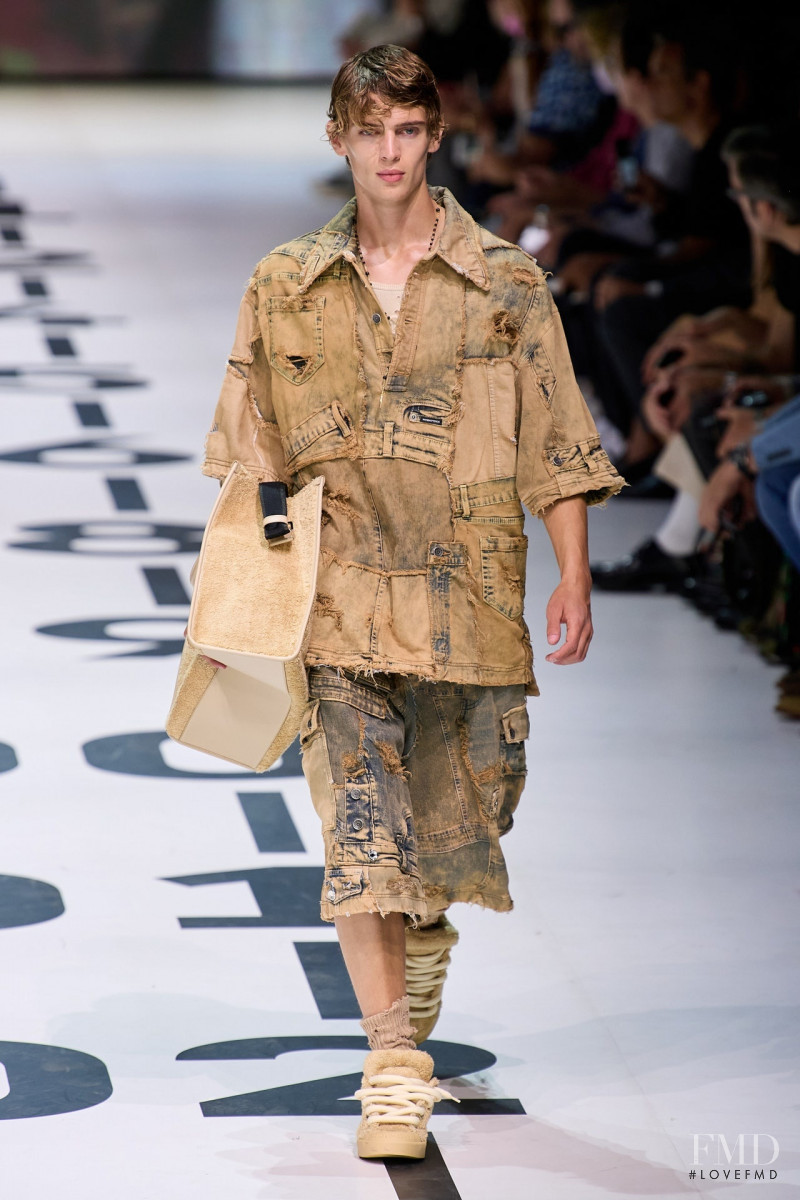 Luke Pearson featured in  the Dolce & Gabbana fashion show for Spring/Summer 2023