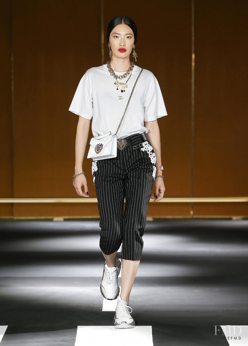 Dolce & Gabbana Walking In The Street  fashion show for Resort 2021