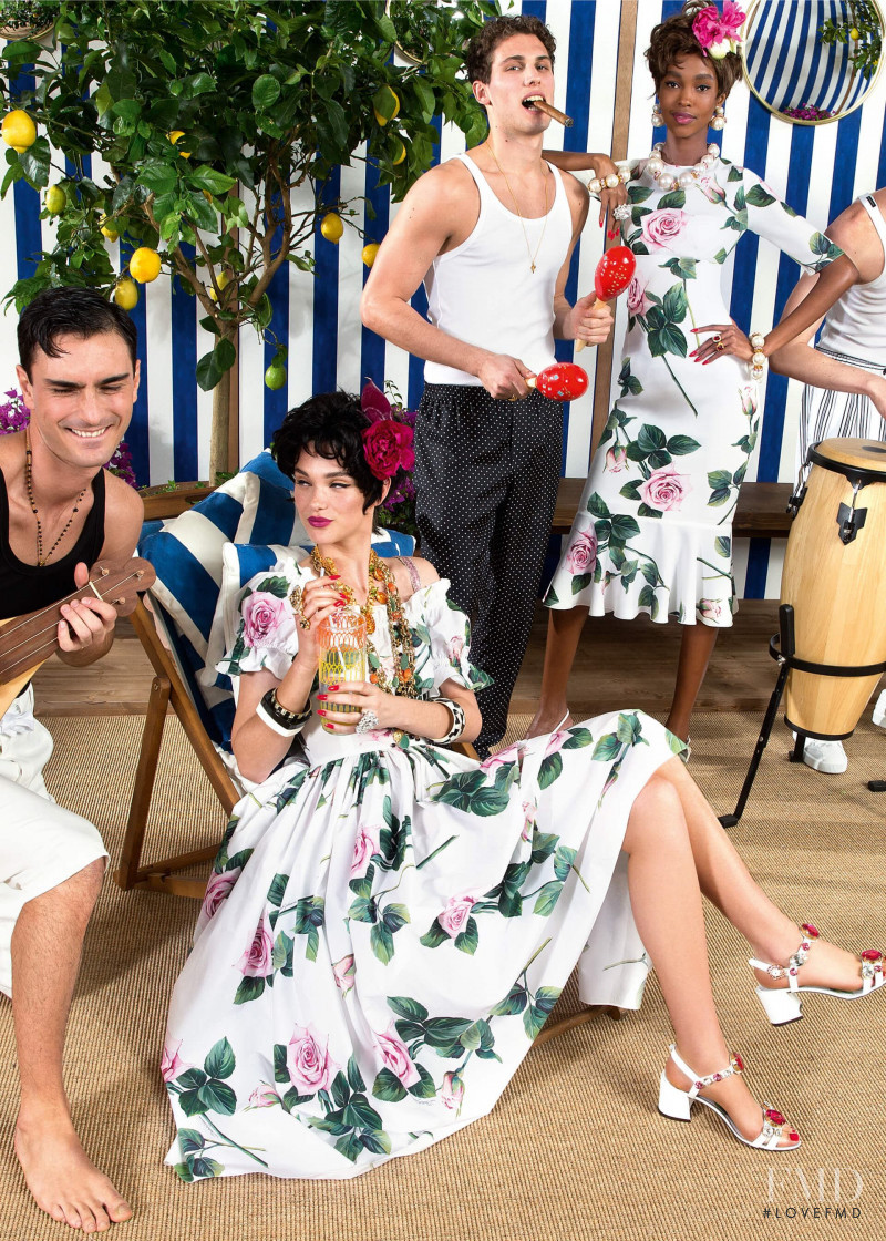 Dolce & Gabbana Tropical Roses  advertisement for Spring/Summer 2020