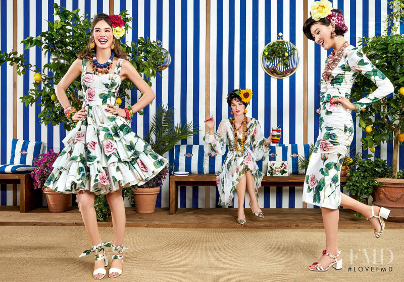 Dolce & Gabbana Tropical Roses  advertisement for Spring/Summer 2020