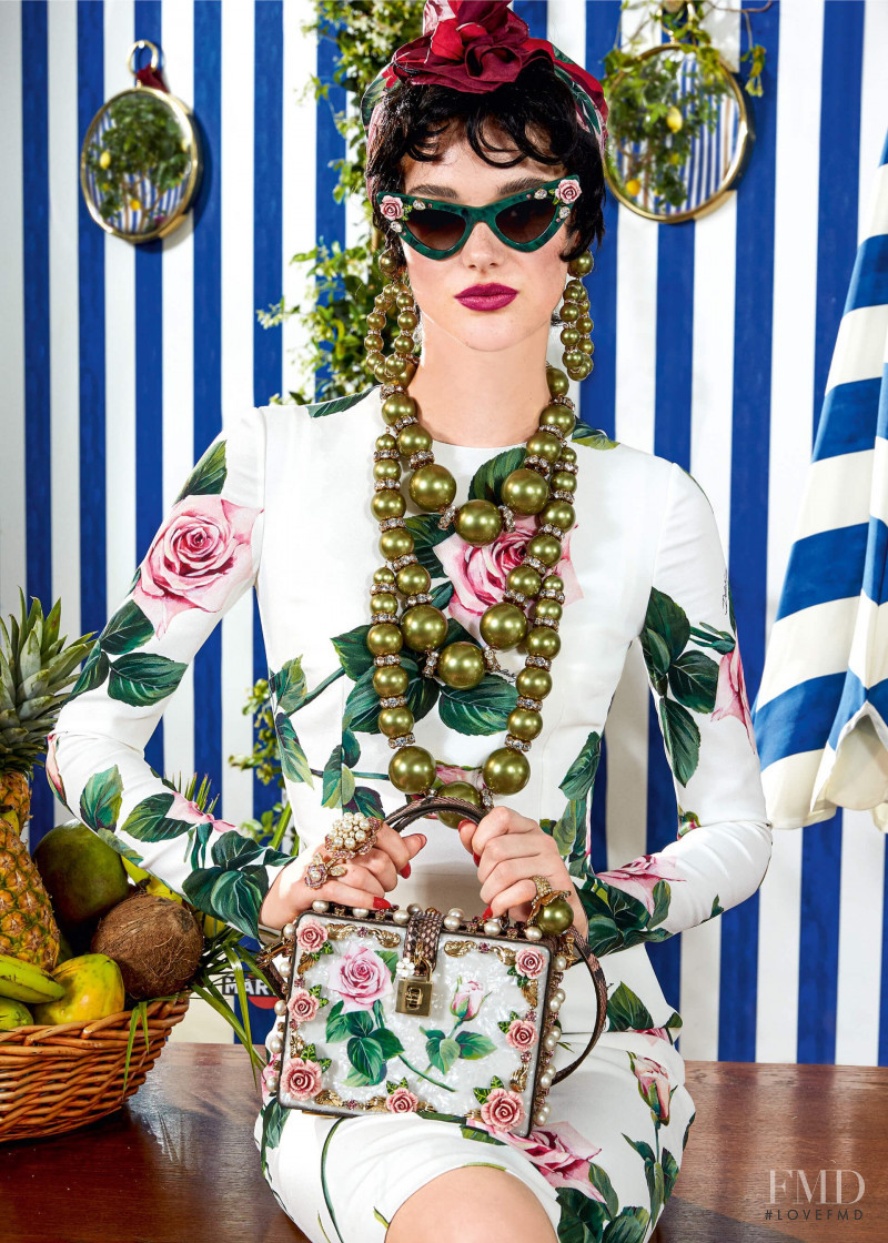 Dolce & Gabbana Tropical Roses  advertisement for Spring/Summer 2020