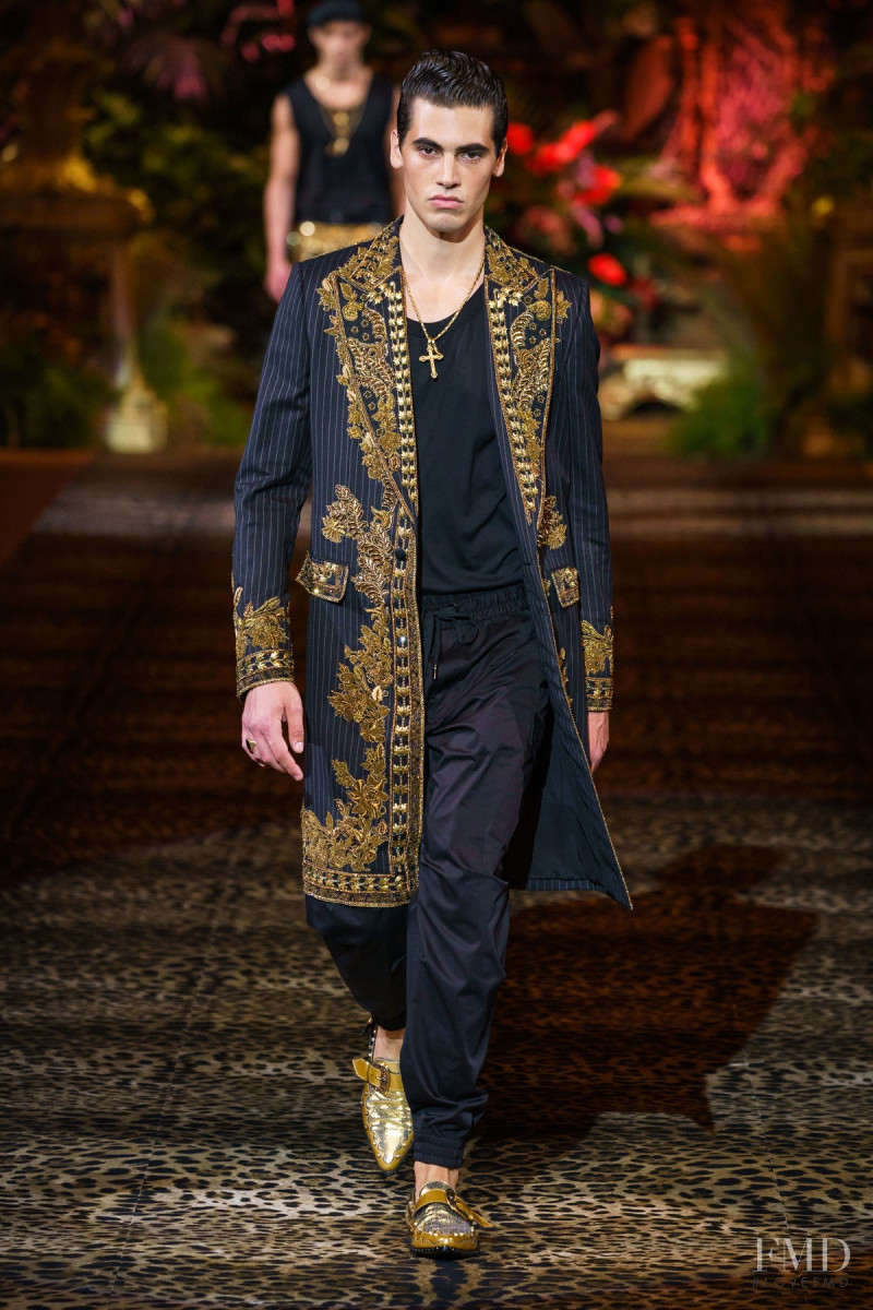 Marco Bellotti featured in  the Dolce & Gabbana fashion show for Spring/Summer 2020