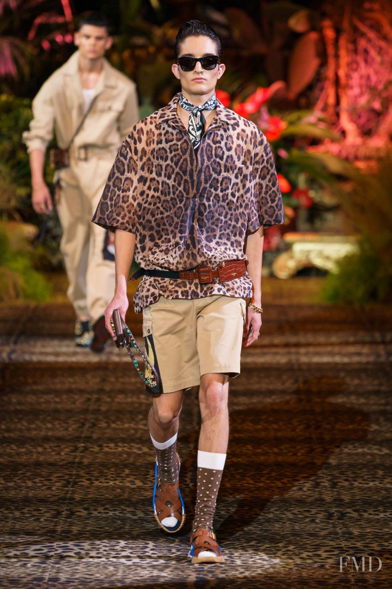 Pablo Fernandez featured in  the Dolce & Gabbana fashion show for Spring/Summer 2020