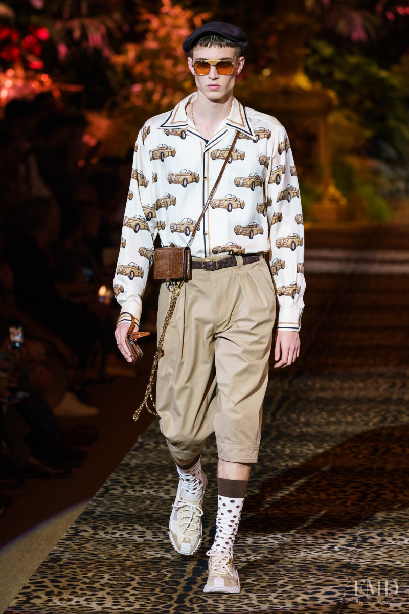 Joaquin Ibarra featured in  the Dolce & Gabbana fashion show for Spring/Summer 2020