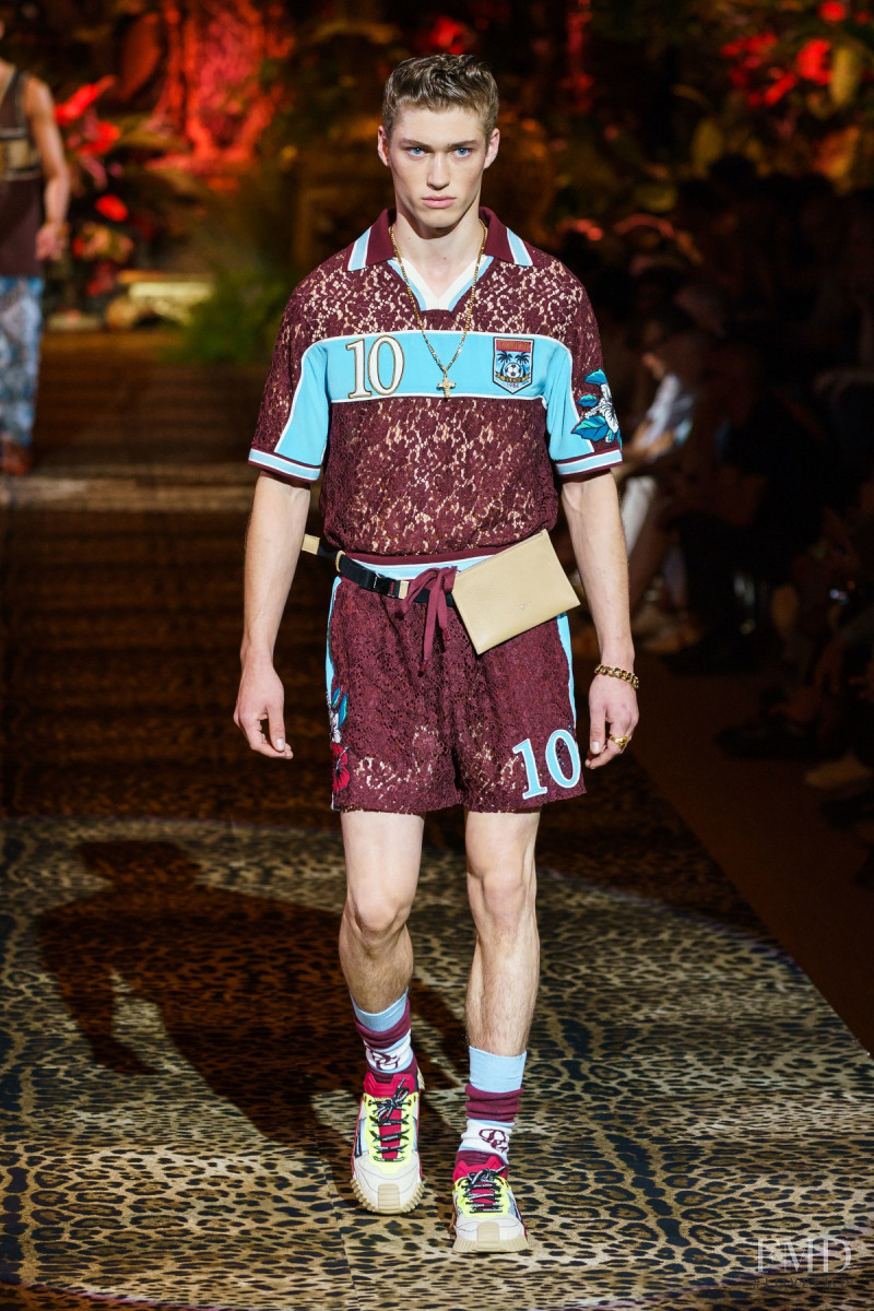 Valentin Humbroich featured in  the Dolce & Gabbana fashion show for Spring/Summer 2020