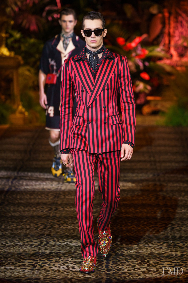 Emin Akyildiz featured in  the Dolce & Gabbana fashion show for Spring/Summer 2020