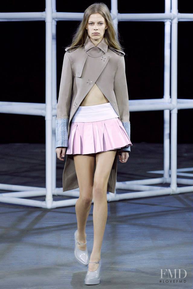 Lexi Boling featured in  the Alexander Wang fashion show for Spring/Summer 2014