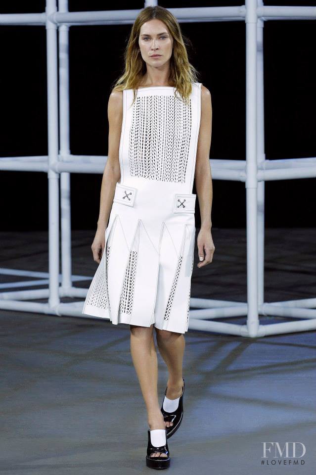 Erin Wasson featured in  the Alexander Wang fashion show for Spring/Summer 2014