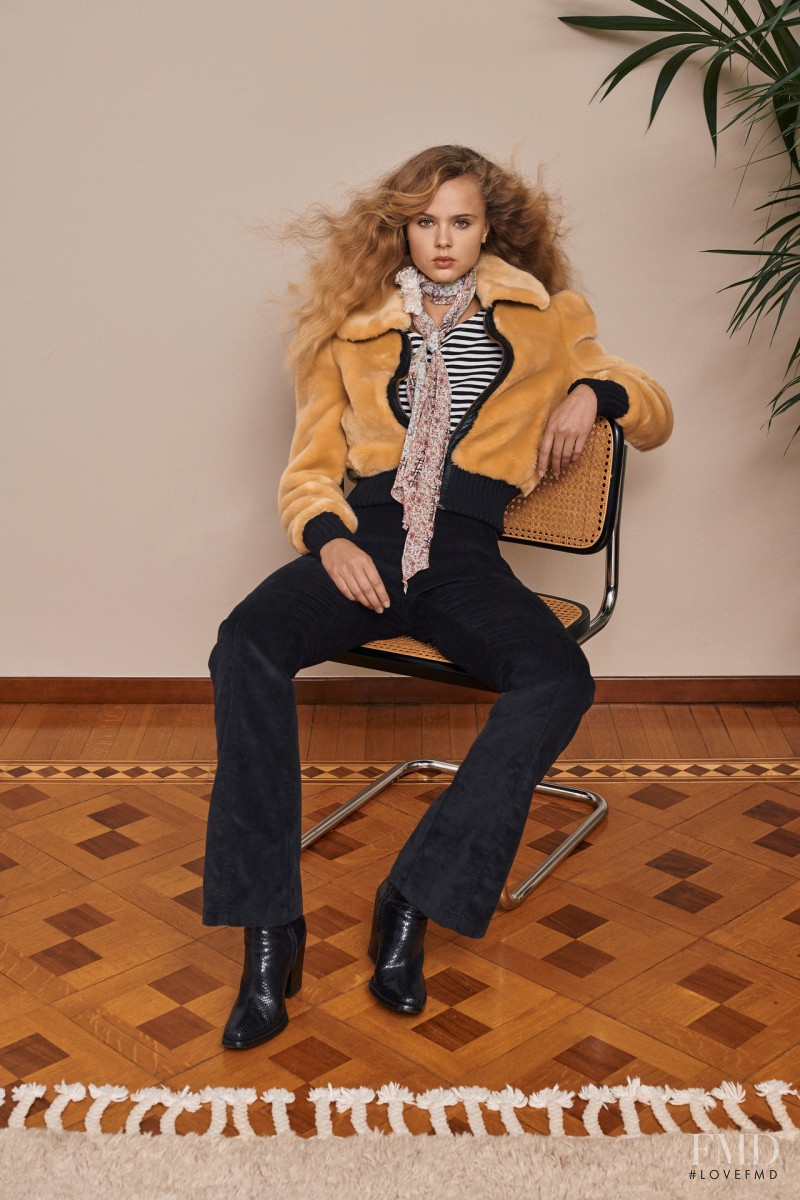 Olivia Vinten featured in  the Philosophy di Lorenzo Serafini lookbook for Pre-Fall 2020