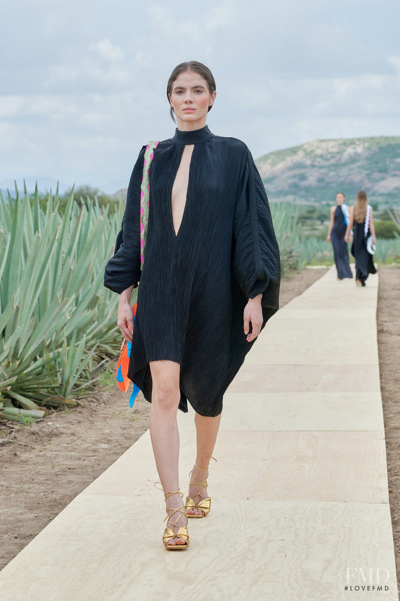 Jess Salgado featured in  the Kris Goyri fashion show for Spring/Summer 2023