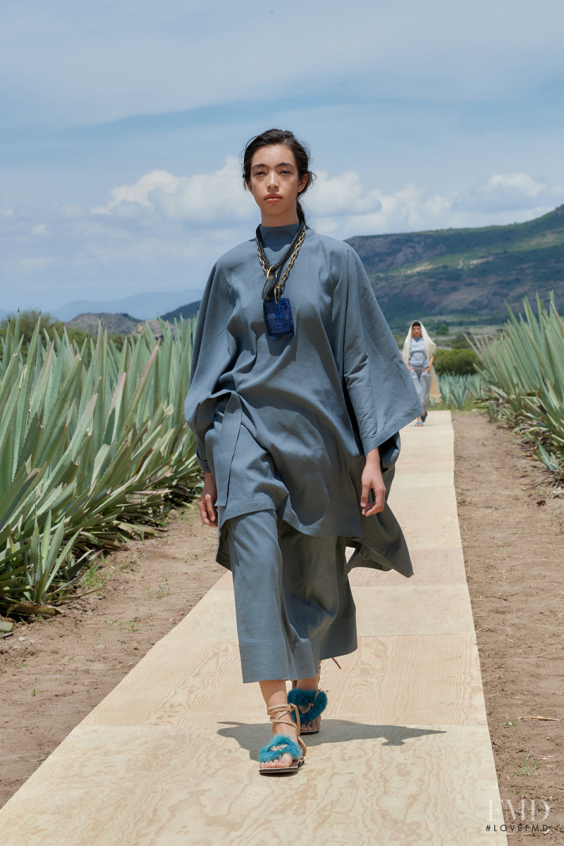 Sorachi Terrazas featured in  the Julia Y Renata fashion show for Spring/Summer 2023