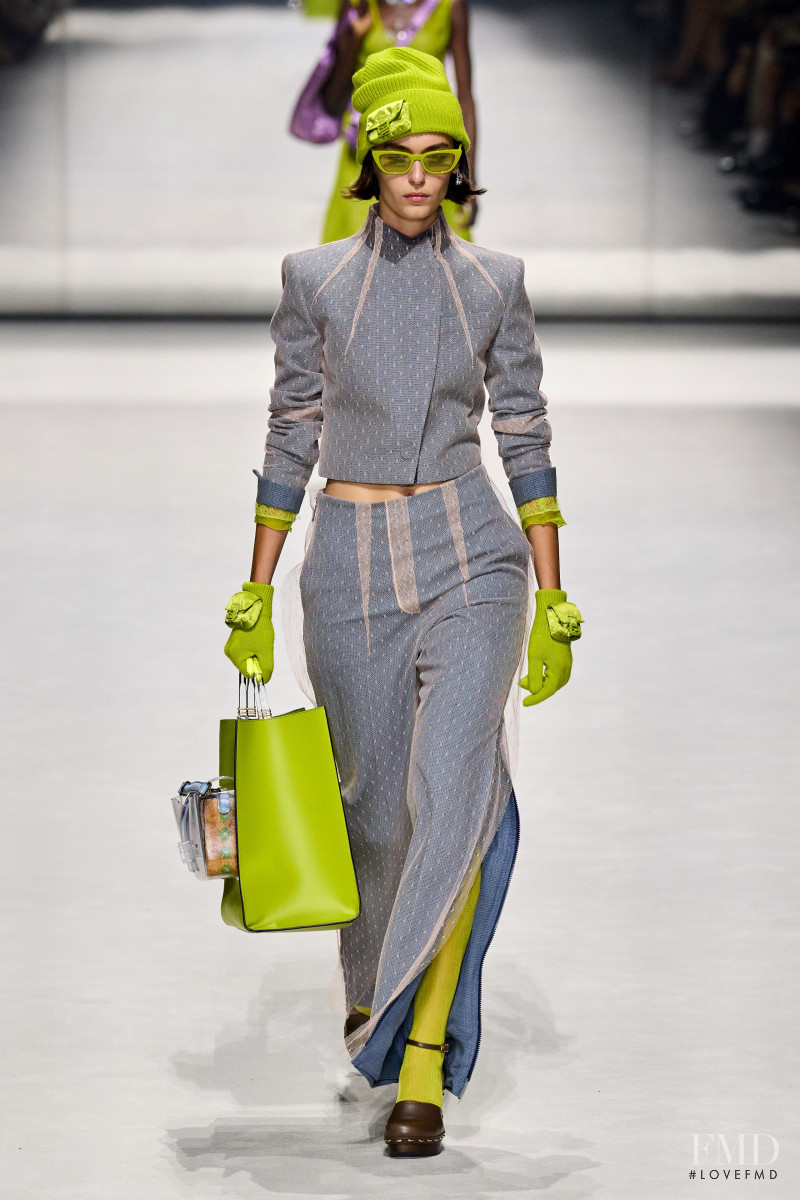 Rayssa Medeiros featured in  the Fendi fashion show for Resort 2023