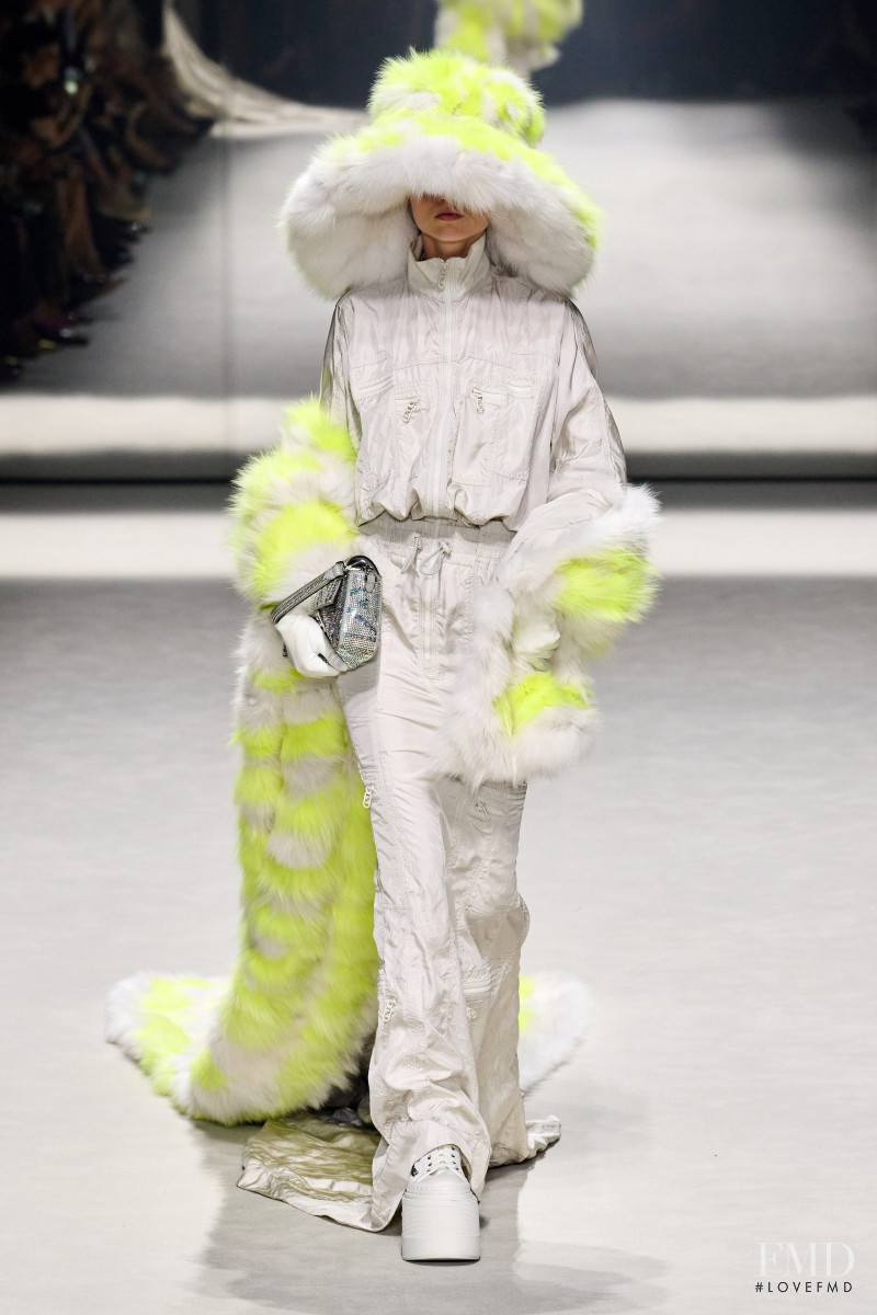 Lottie Aaron featured in  the Fendi fashion show for Resort 2023