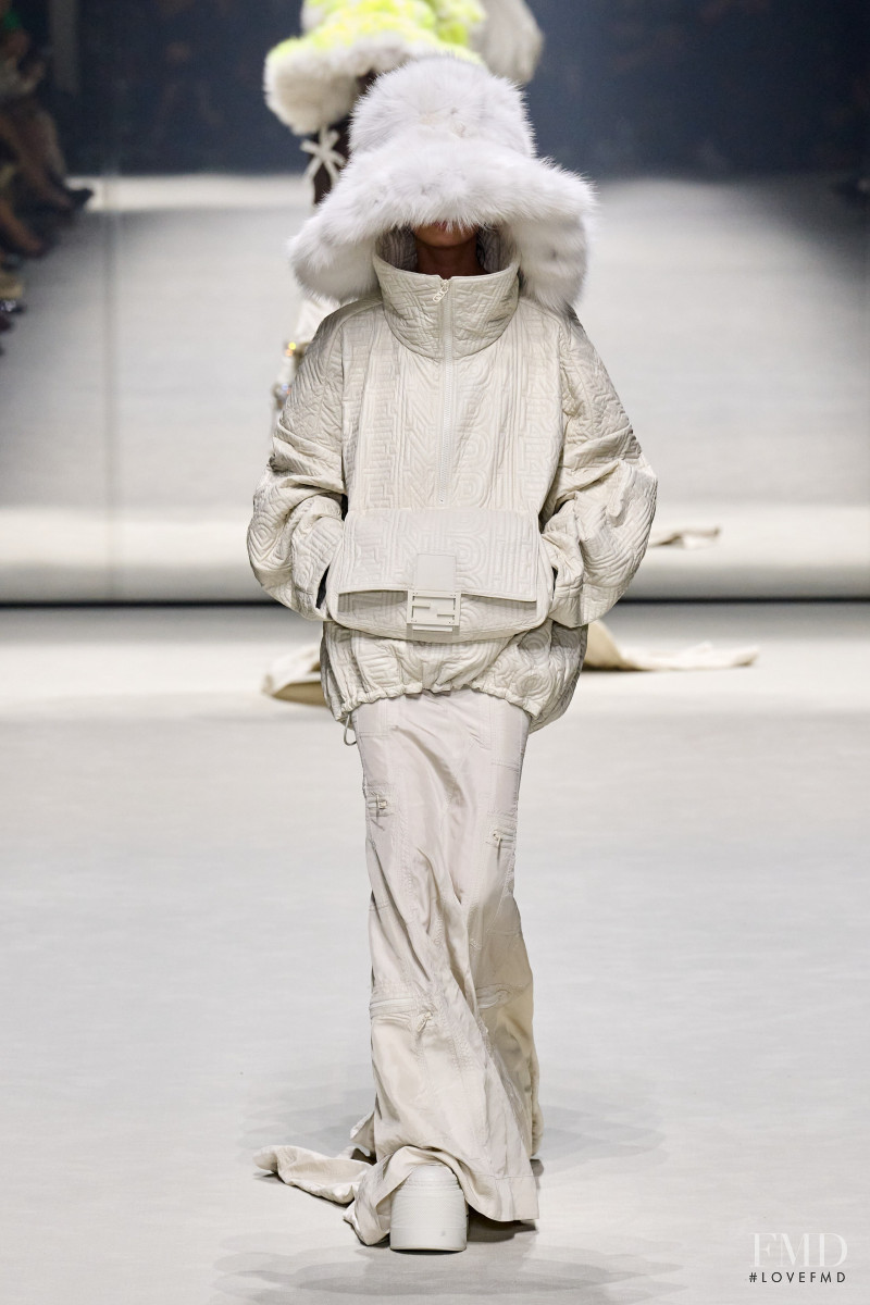 Cristina Piccone featured in  the Fendi fashion show for Resort 2023