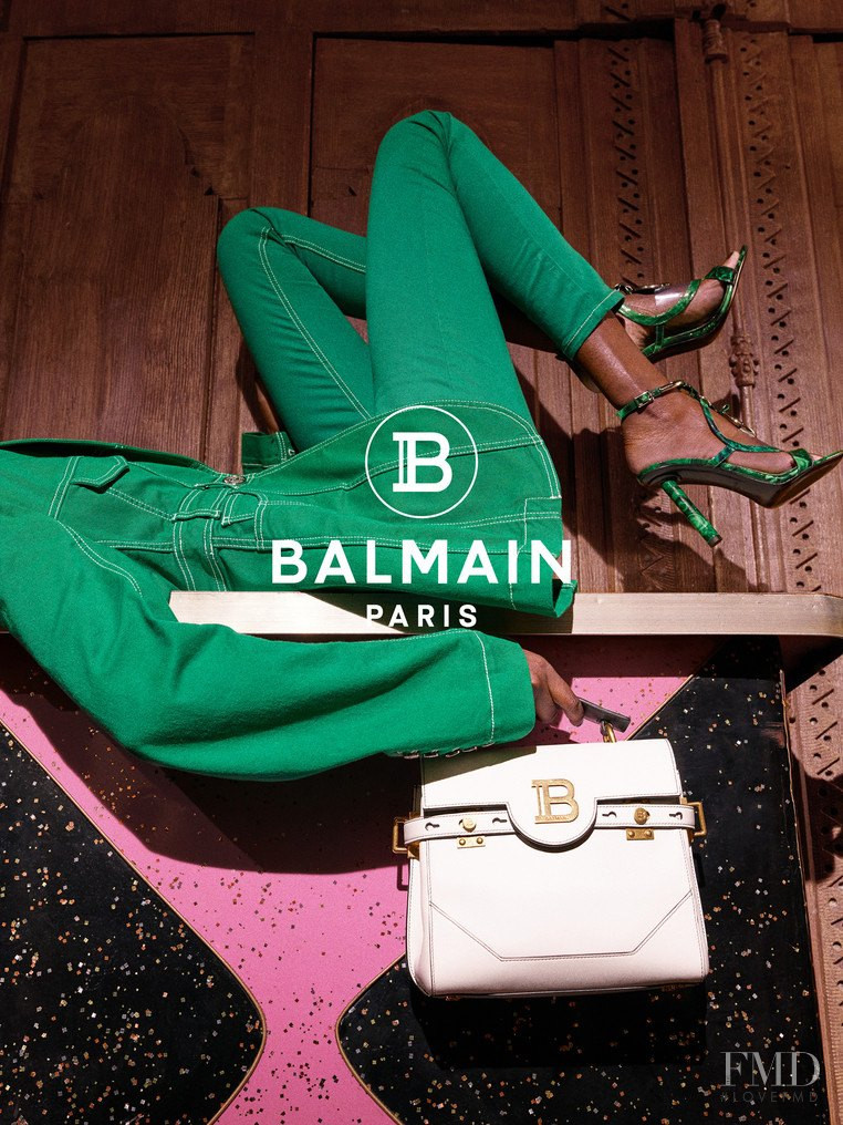 Tami Williams featured in  the Balmain Accessories advertisement for Spring/Summer 2020