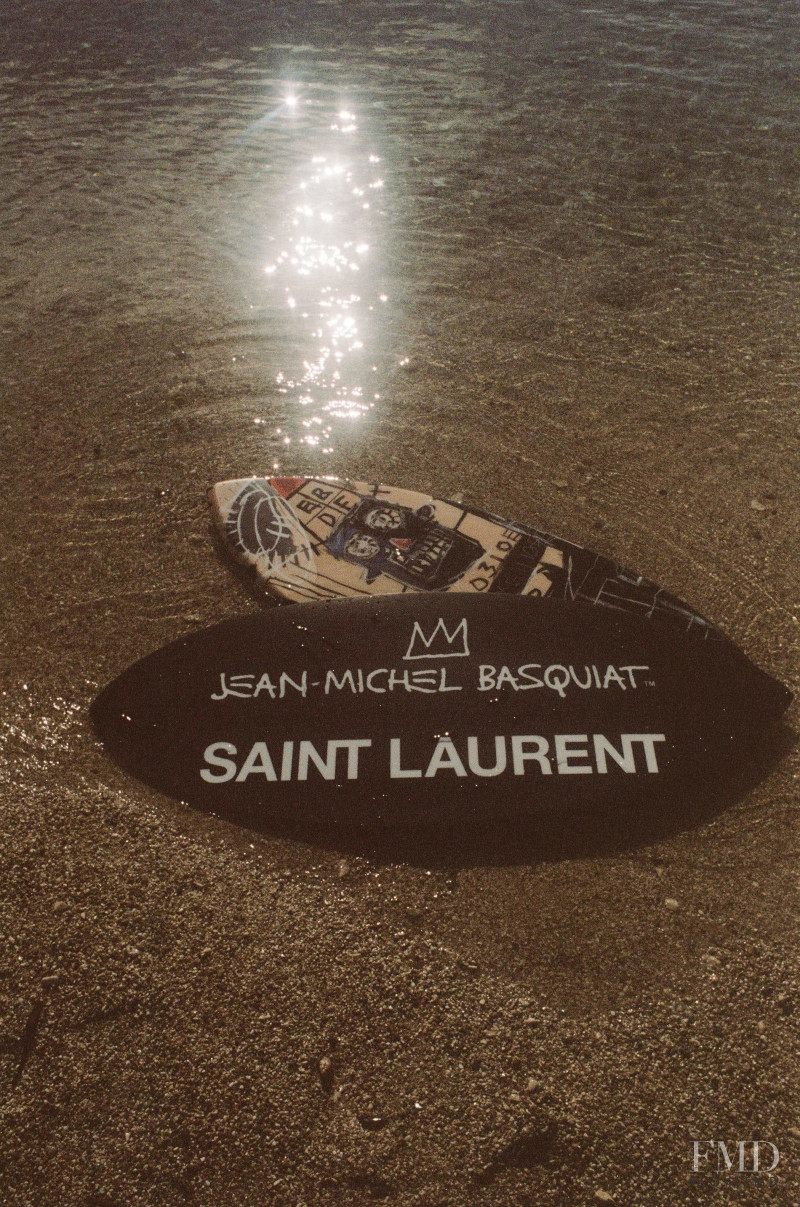 Saint Laurent River Droite advertisement for Pre-Fall 2024