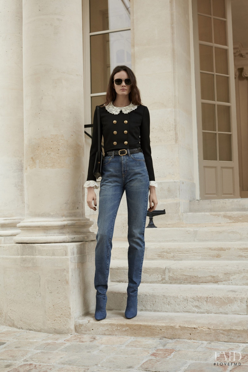 Saint Laurent lookbook for Pre-Fall 2021