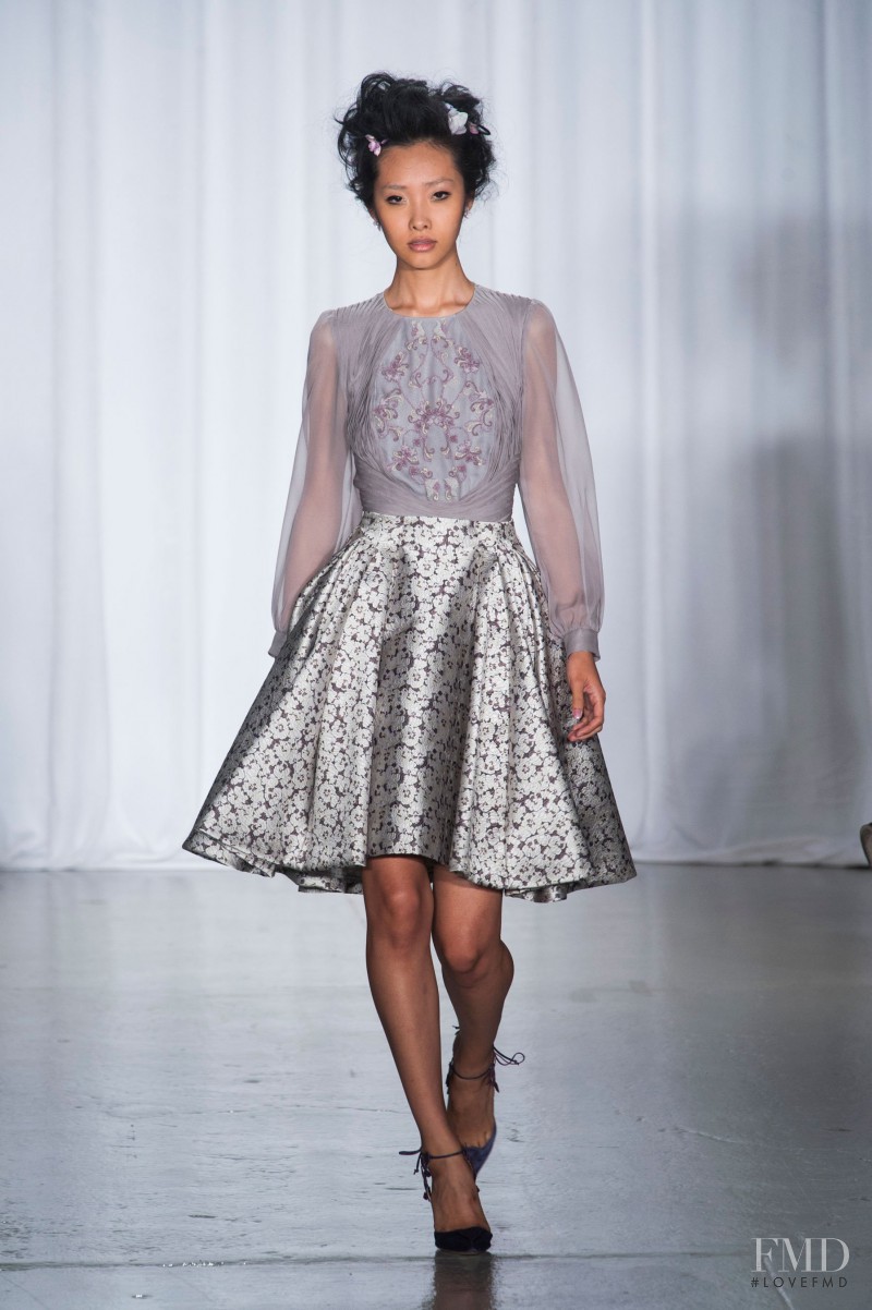 Zac Posen fashion show for Spring/Summer 2014