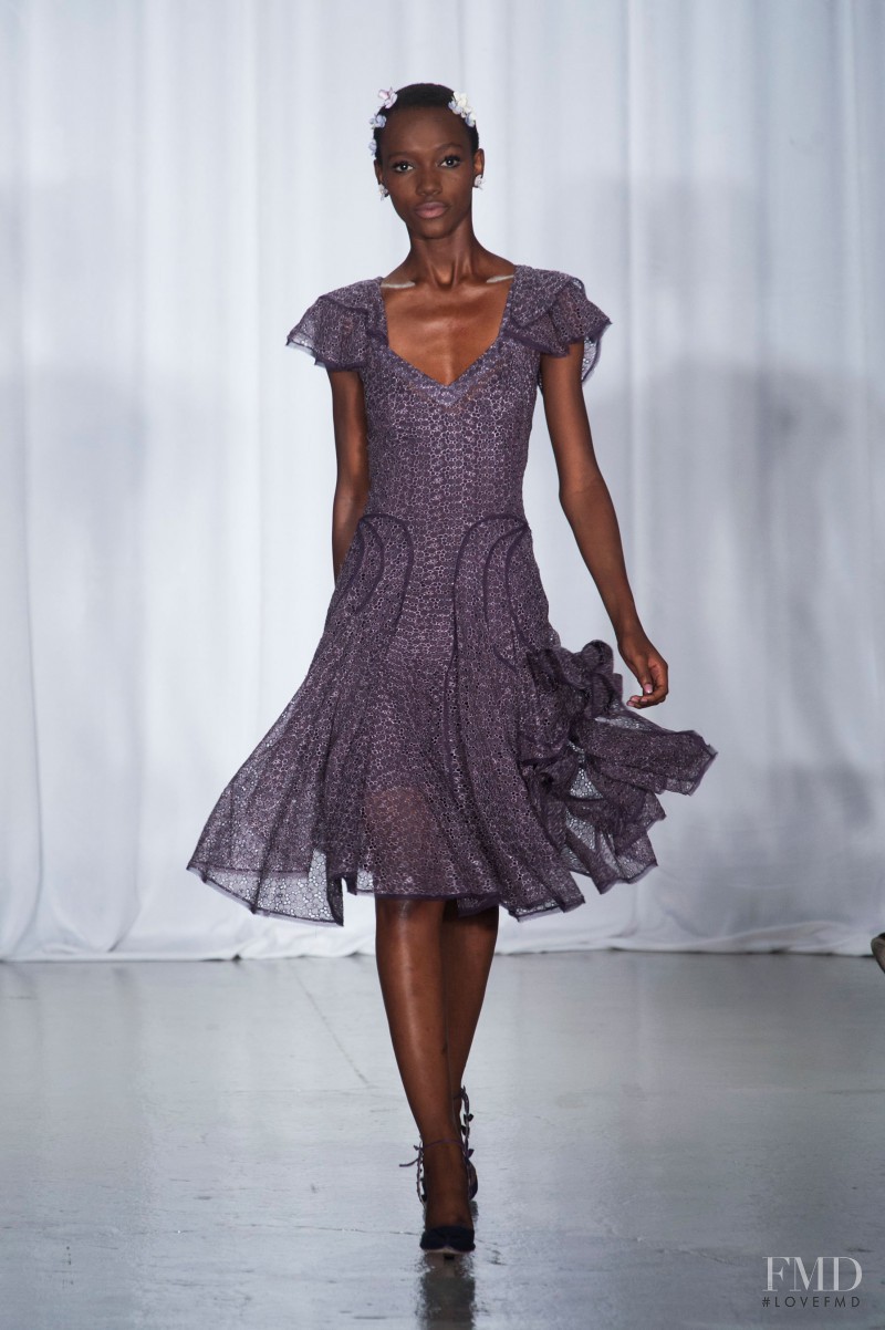 Zac Posen fashion show for Spring/Summer 2014