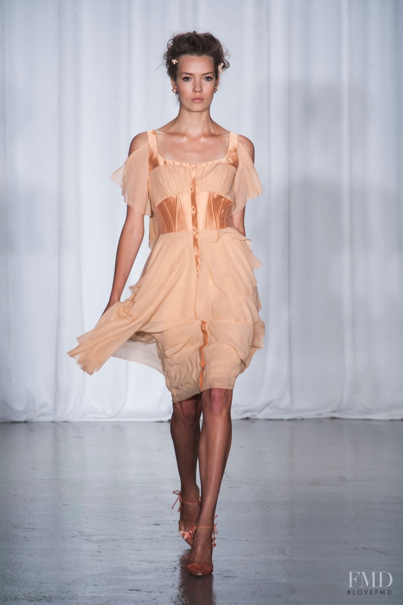 Zac Posen fashion show for Spring/Summer 2014