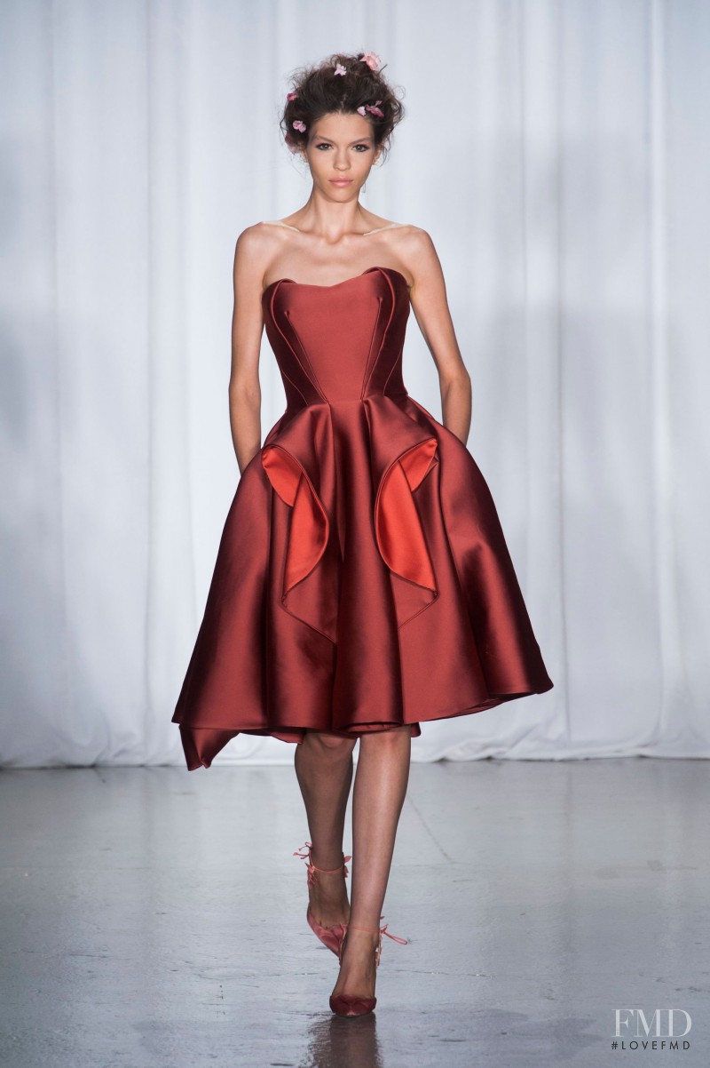 Zac Posen fashion show for Spring/Summer 2014