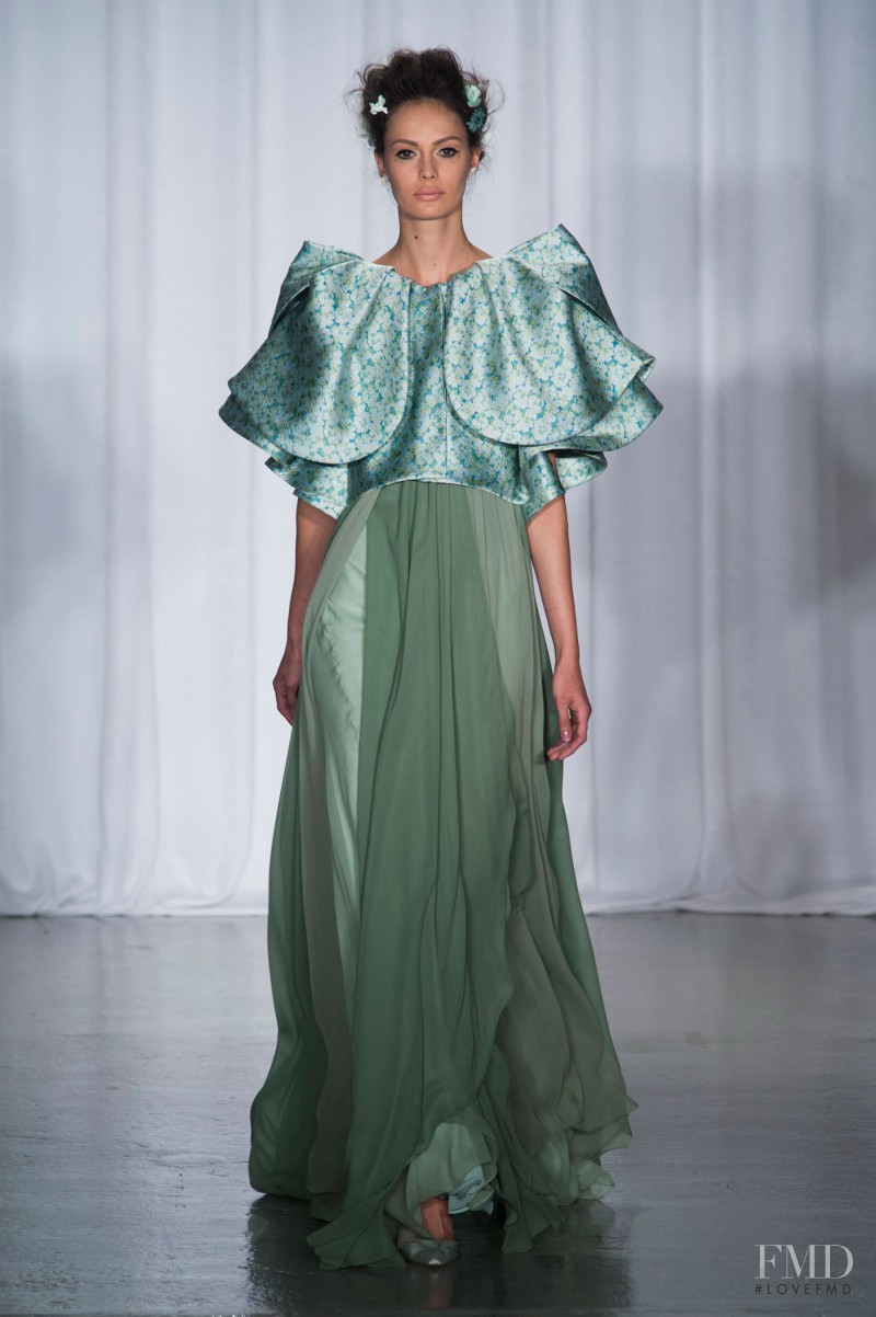 Zac Posen fashion show for Spring/Summer 2014