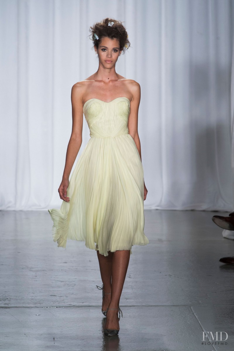 Zac Posen fashion show for Spring/Summer 2014