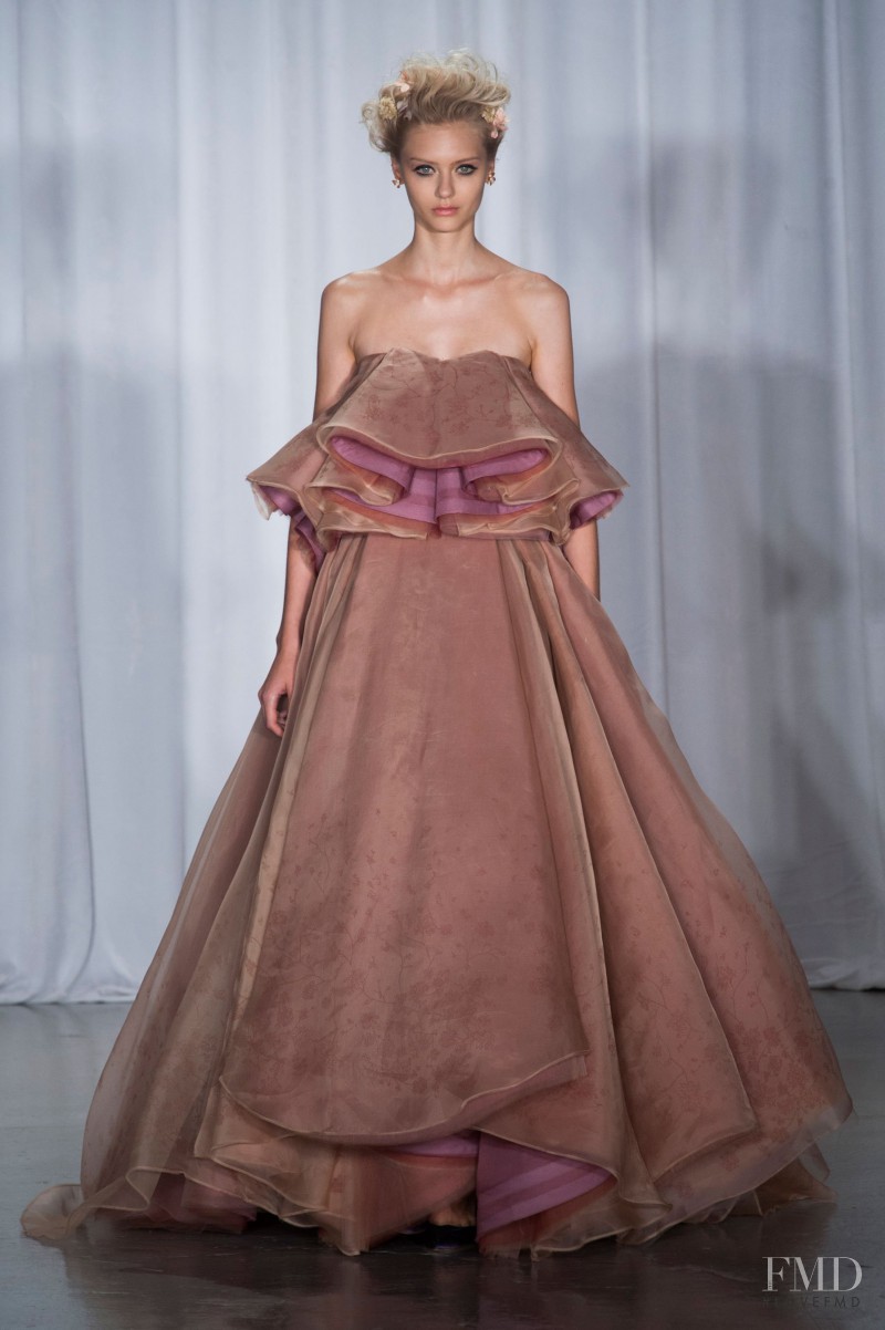 Zac Posen fashion show for Spring/Summer 2014