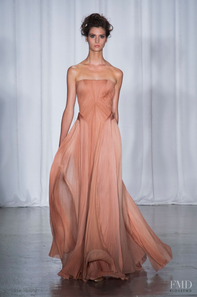 Zac Posen fashion show for Spring/Summer 2014