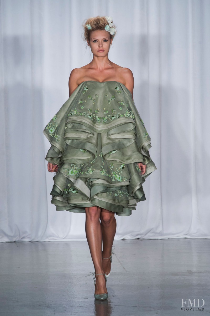 Zac Posen fashion show for Spring/Summer 2014