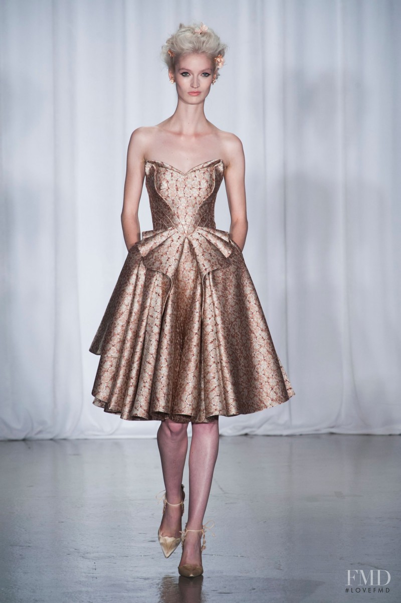 Zac Posen fashion show for Spring/Summer 2014