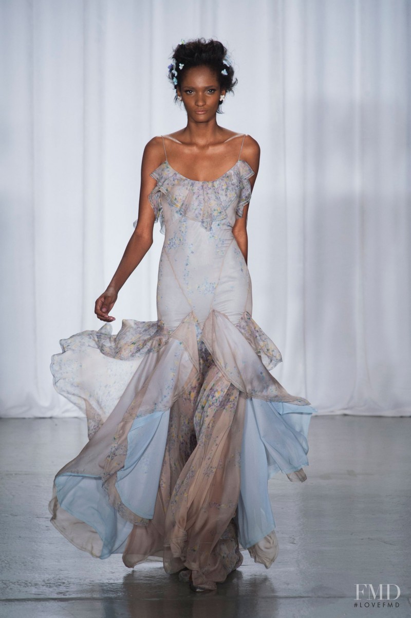 Zac Posen fashion show for Spring/Summer 2014