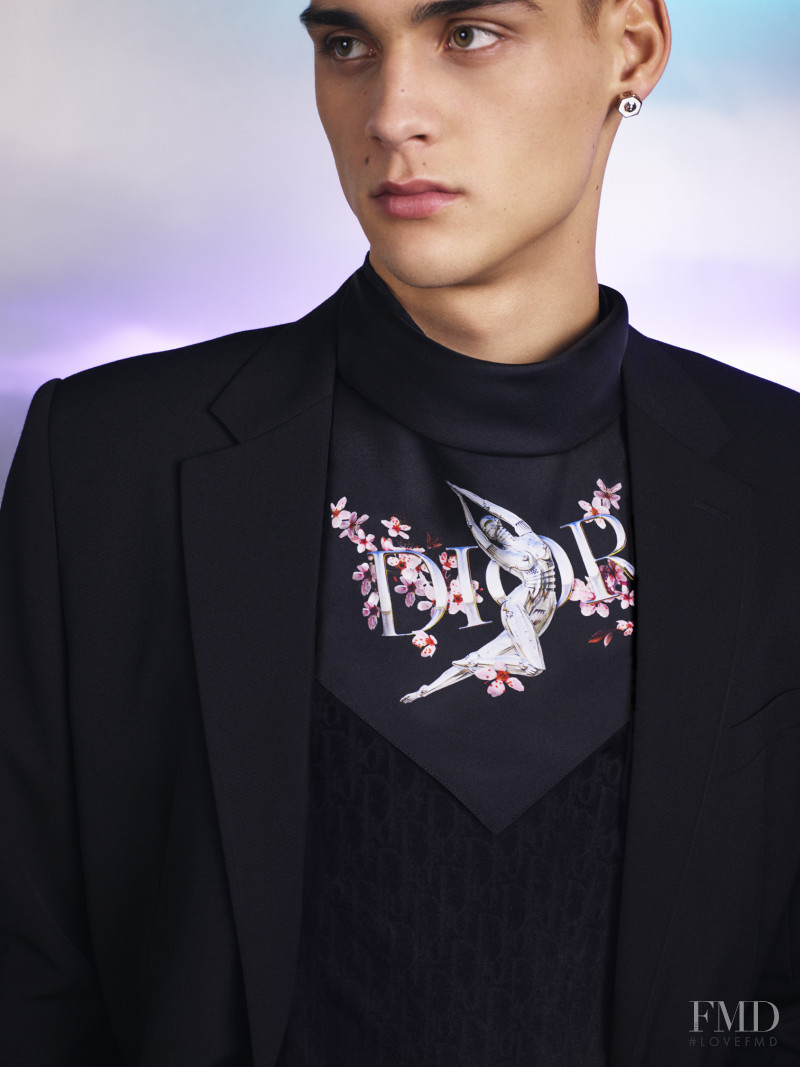 Dior Homme Hajime Sorayama Capsule Collection advertisement for Pre-Fall 2019