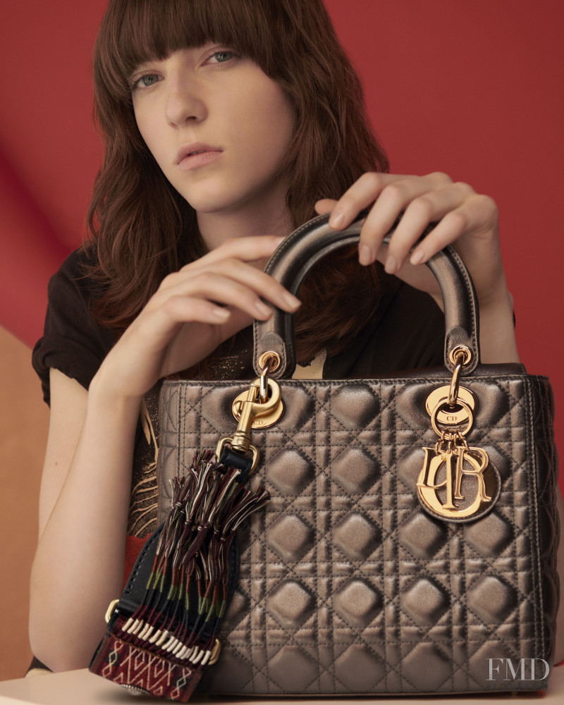 Evelyn Nagy featured in  the Christian Dior Bags advertisement for Autumn/Winter 2019