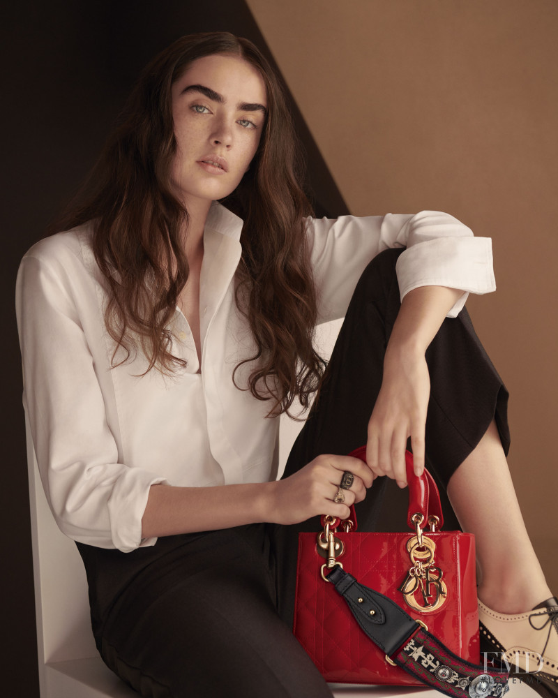 Alisha Nesvat featured in  the Christian Dior Bags advertisement for Autumn/Winter 2019