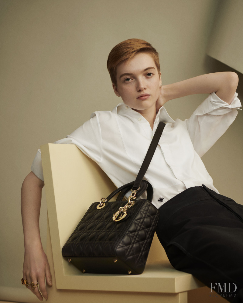 Ruth Bell featured in  the Christian Dior Bags advertisement for Autumn/Winter 2019