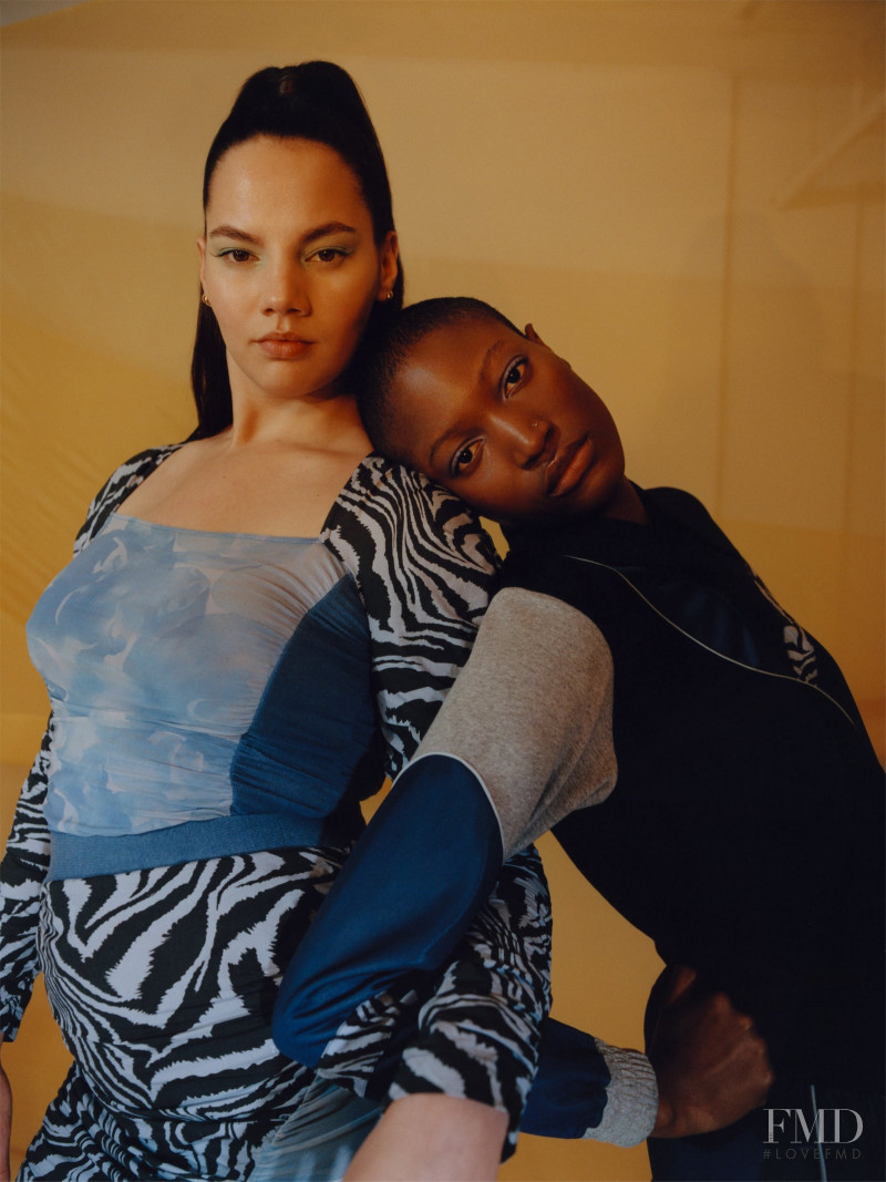 Ahluwalia x Ganni lookbook for Spring/Summer 2021