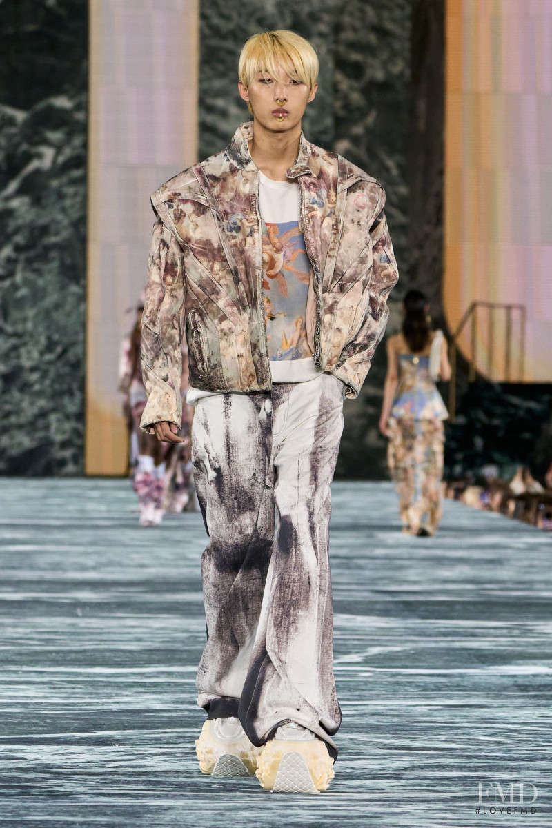 Solha Park featured in  the Balmain fashion show for Spring/Summer 2023