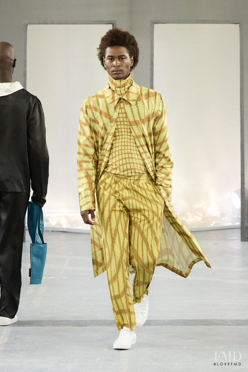 Bianca Saunders fashion show for Spring/Summer 2023